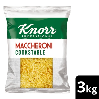 Knorr Professional Maccheroni stables à la cuisson Pâtes 3 kg - 